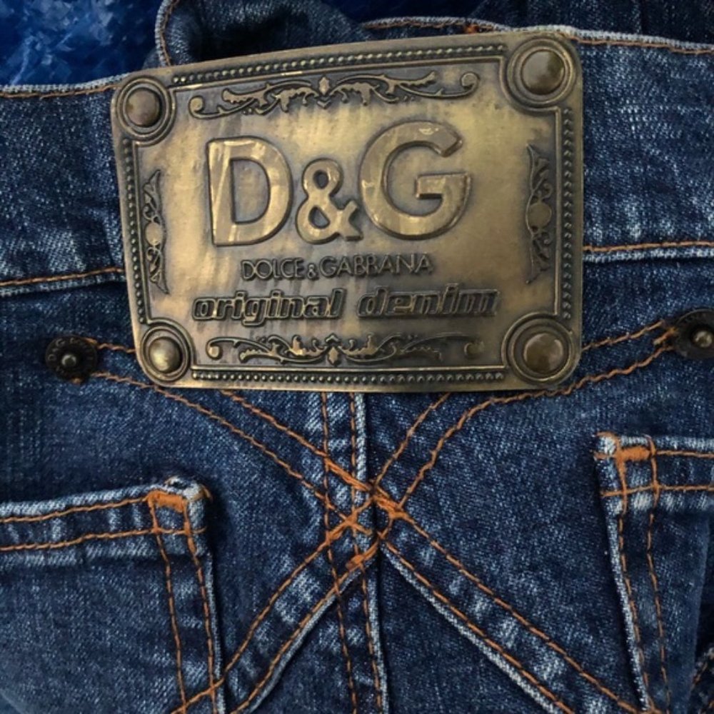 Vintage D&G Denim Jeans Dolce & Gabbana - Picture 7 of 11